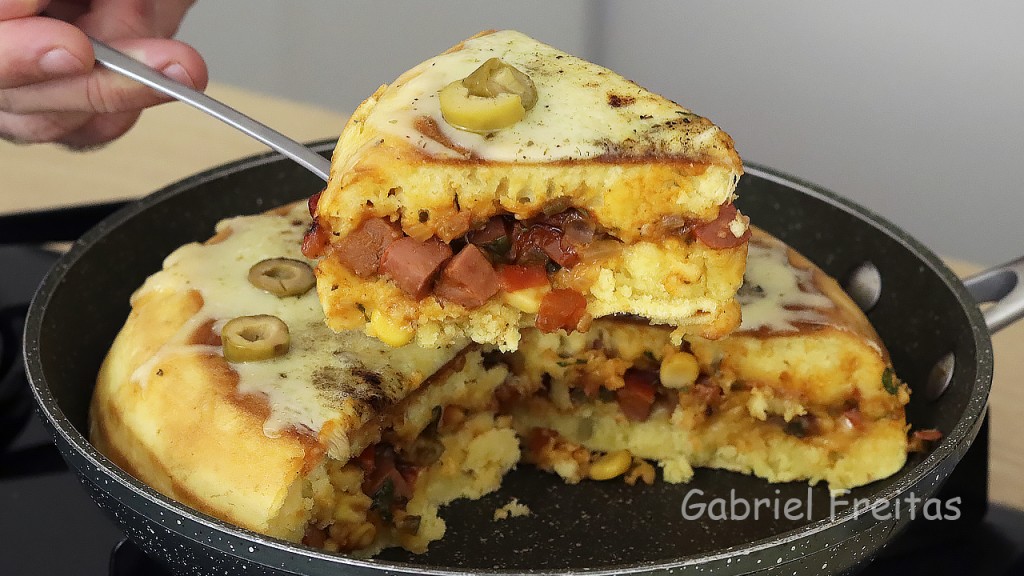 cachorro quente de frigideira
