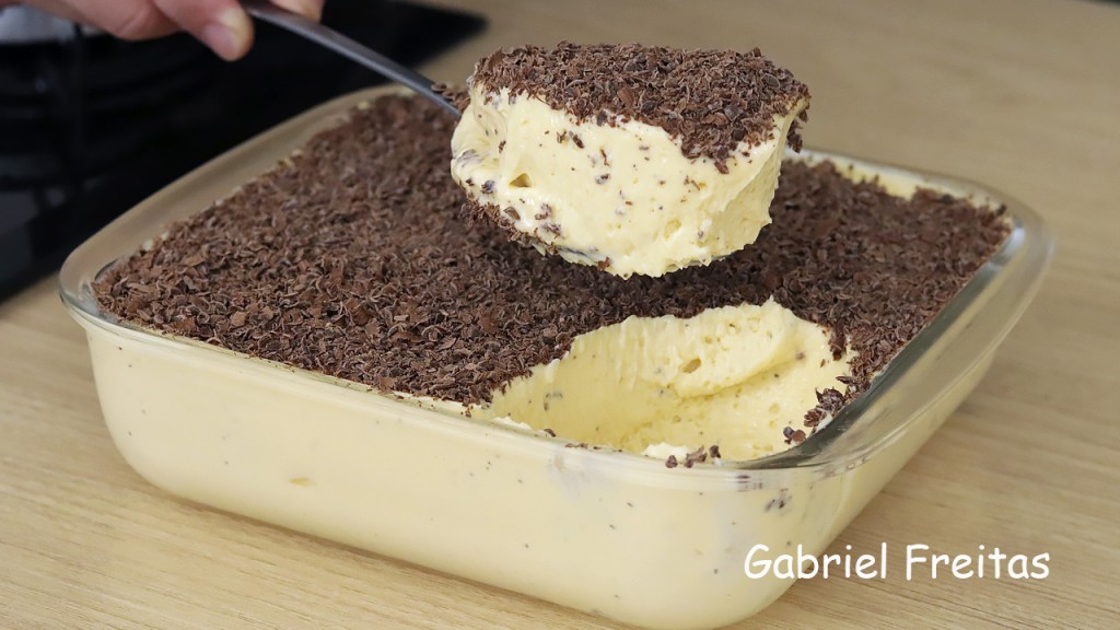 mousse de maracujá