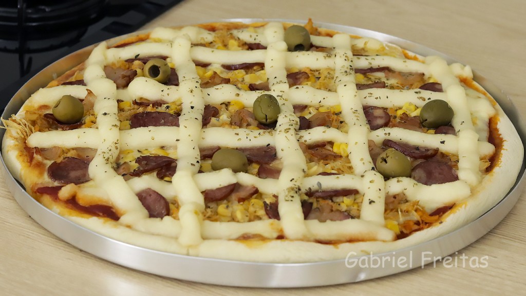 pizza caseira